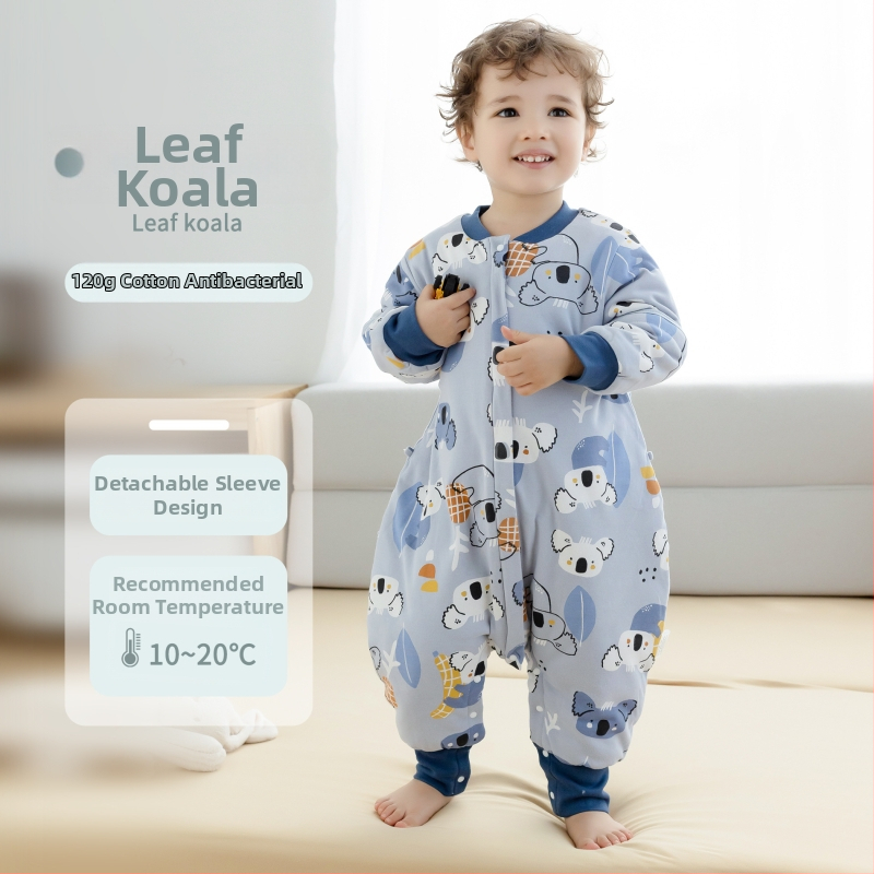 1–3 éves gyermekek számára hálózsák, vastag pamut anyag 95%+, belső rész pamut 95%+, töltet poliészter, levehető ujjak, rajzfilm mintázat, téli, tavaszi és őszi időszakra