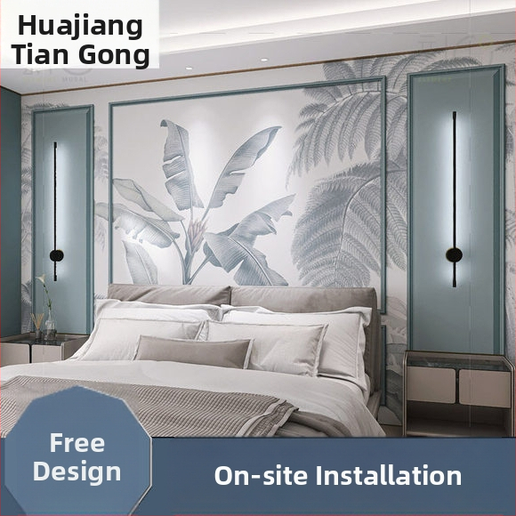 Sienų tapetai: prancūziškos gipso linijos dizainas, šilko medžiaga, dėmių atsparumas