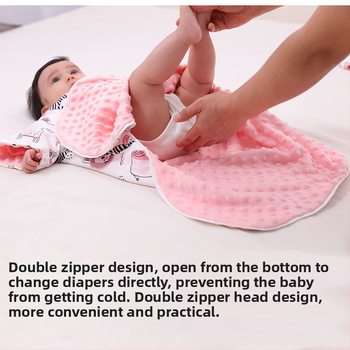 Baba alvózsák, egyrészes hálóruha, pamut anyag, poliészter töltet, vastag kialakítás