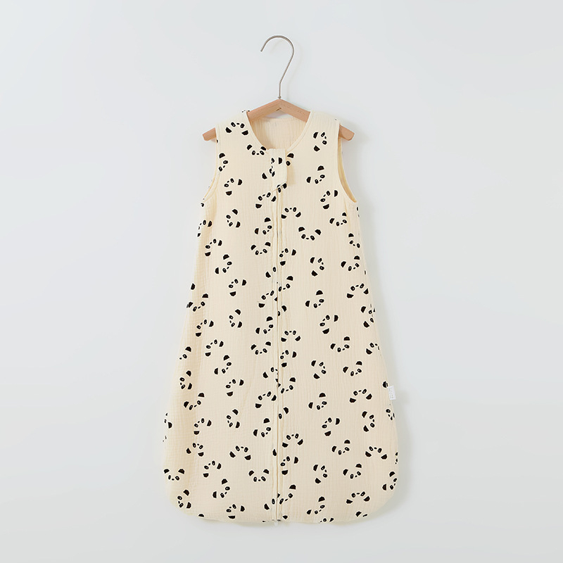 Baba alvózsák, mellény-stílusú, 95% pamut, nylon cipzár, újszülöttek 0–1 év