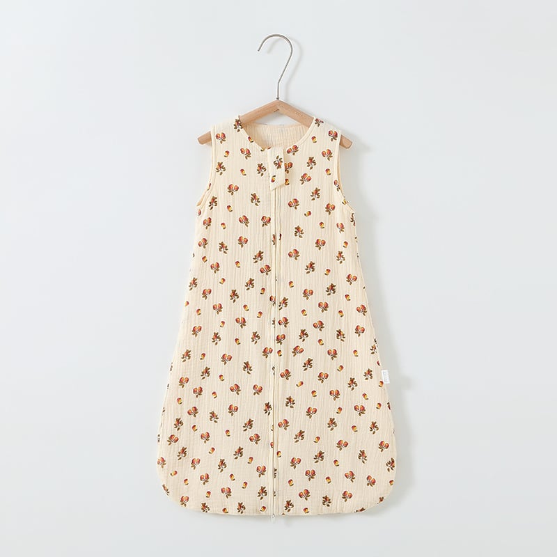 Baba alvózsák, mellény-stílusú, 95% pamut, nylon cipzár, újszülöttek 0–1 év