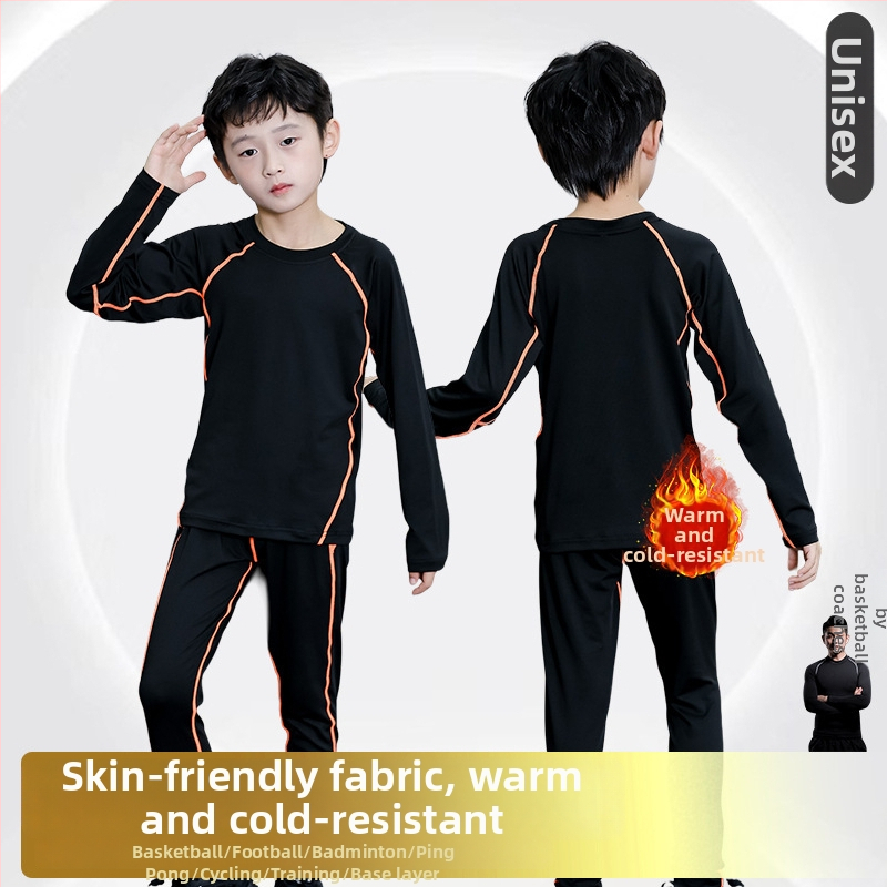 Detský dlhý rukáv viacúčelný športový set, rýchloschnúci, unisex, všetky ročné obdobia, Kuaiyu, polyester-acetát zmes, pokožke príjemná podšívka