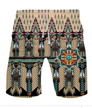 Krepšinio šortai, sportiniai, greitai džiūstantys, kvėpuojantys, išspausdinti, tiesus kirpimas (80% poliesteris; mikroelastinis)