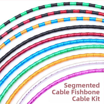 TRLREQ алуминиеви кабелни калъфи за планински велосипед: комплект за спиране и превключване