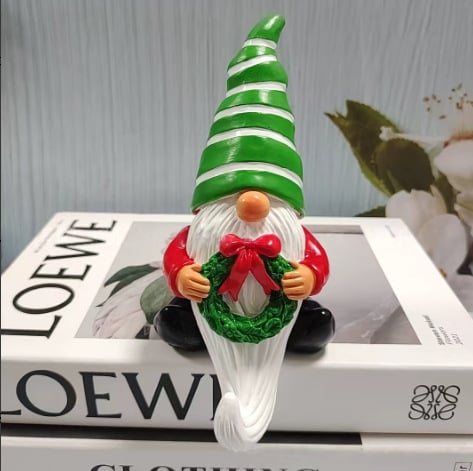 Кардинал лампа — пластмасова украса със стил карикатура за коледна декорация