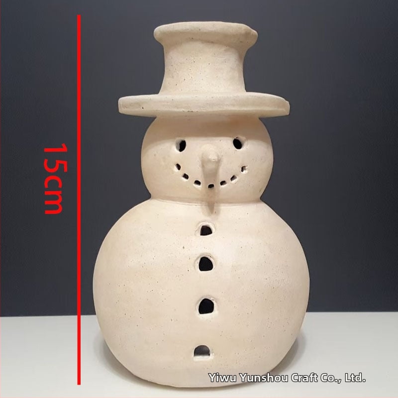 Кардинал лампа — пластмасова украса със стил карикатура за коледна декорация