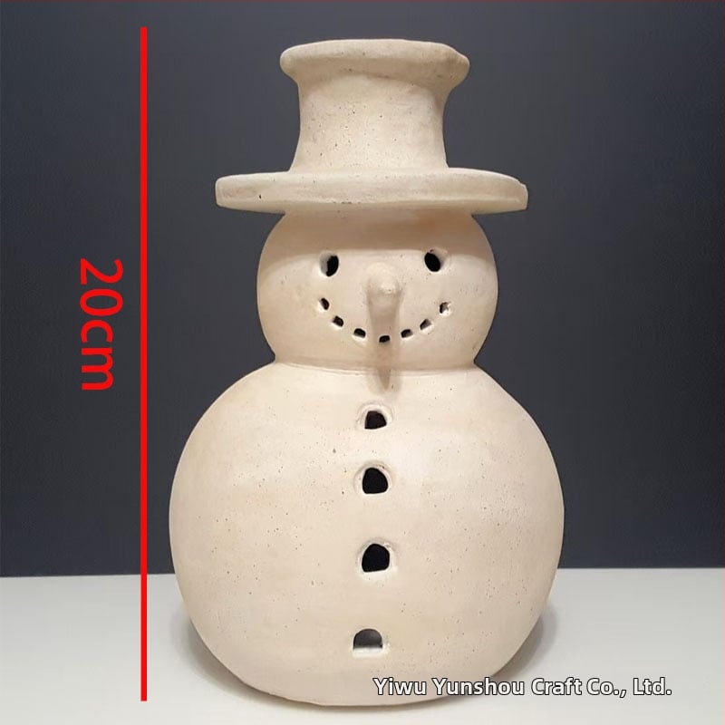 Кардинал лампа — пластмасова украса със стил карикатура за коледна декорация