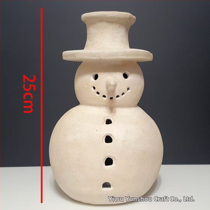 Кардинал лампа — пластмасова украса със стил карикатура за коледна декорация