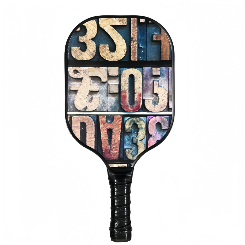 Pickleball raketė Lingxin punk, stiklo pluoštas, 220 g, pilnas komplektas, varžybų lygis