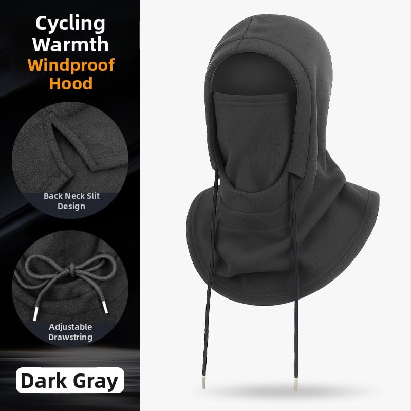 Motociklo šalmo vidinė kepurėlė — polar fleece dviračių kaukė, vėjo atspari, šilta šaltam orui, greitai džiūsta