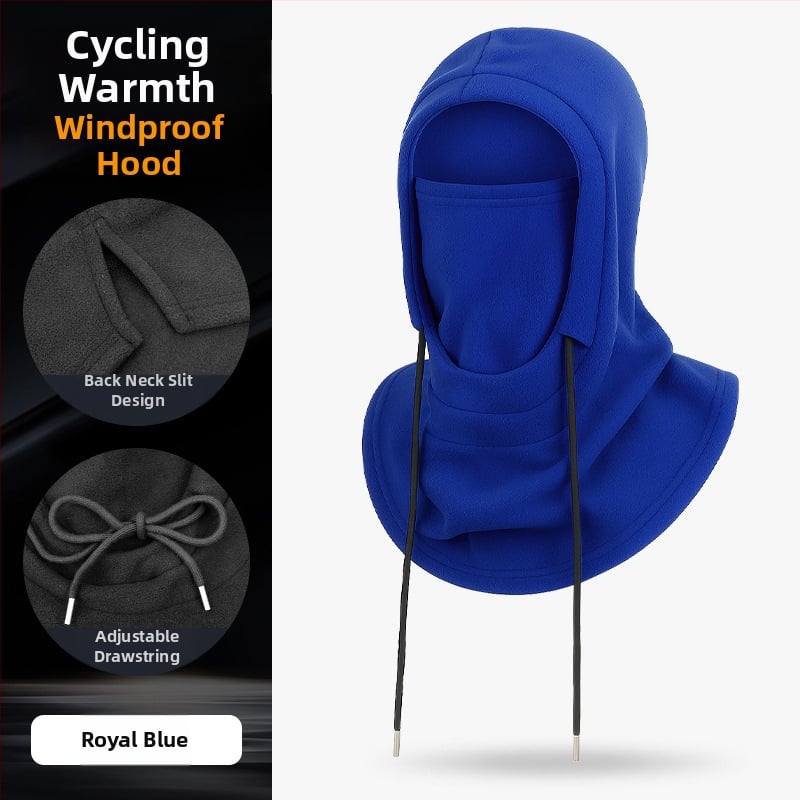 Motociklo šalmo vidinė kepurėlė — polar fleece dviračių kaukė, vėjo atspari, šilta šaltam orui, greitai džiūsta