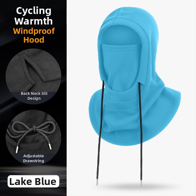 Motociklo šalmo vidinė kepurėlė — polar fleece dviračių kaukė, vėjo atspari, šilta šaltam orui, greitai džiūsta