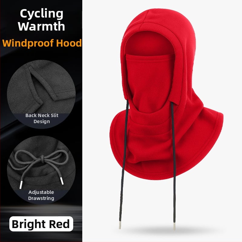 Motociklo šalmo vidinė kepurėlė — polar fleece dviračių kaukė, vėjo atspari, šilta šaltam orui, greitai džiūsta