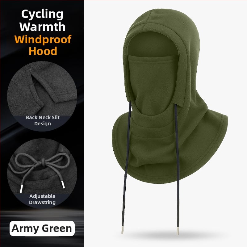 Motociklo šalmo vidinė kepurėlė — polar fleece dviračių kaukė, vėjo atspari, šilta šaltam orui, greitai džiūsta