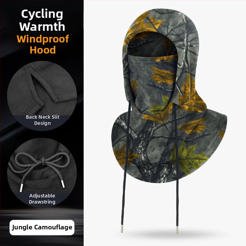 Motociklo šalmo vidinė kepurėlė — polar fleece dviračių kaukė, vėjo atspari, šilta šaltam orui, greitai džiūsta