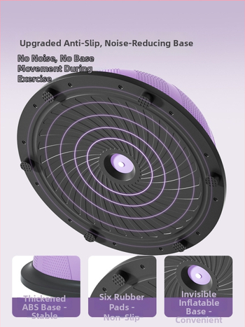 Longway Wave Speed Ball - pripučiama PVC fitneso kamuolys namų naudojimui, Pilates ir pusiausvyros treniruotėms, 5 kg