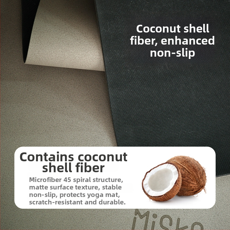 Covoraș de yoga din PU și cauciuc natural, model geometric, grosime 5 mm, greutate 3000 g, cu procesare și personalizare