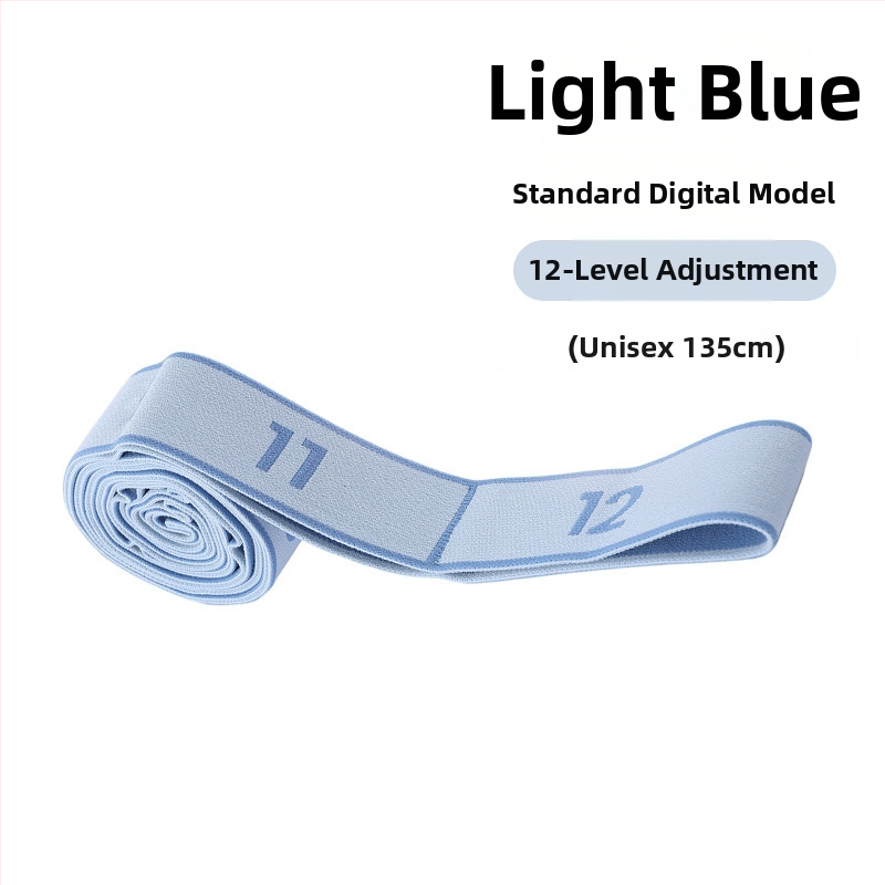 Lancini Jogos elastinė juosta – poliesterio medvilnės mišinys, Pilates treniruotėms, segmentuotas pasipriešinimas