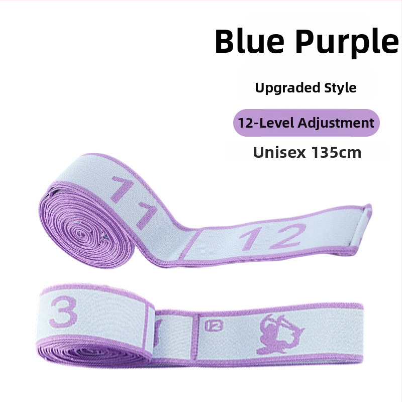 Lancini Jogos elastinė juosta – poliesterio medvilnės mišinys, Pilates treniruotėms, segmentuotas pasipriešinimas