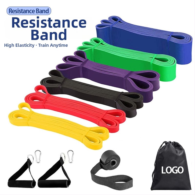 Elastinė pasipriešinimo juosta jėgos treniruotėms ir tempimui – Fanchi