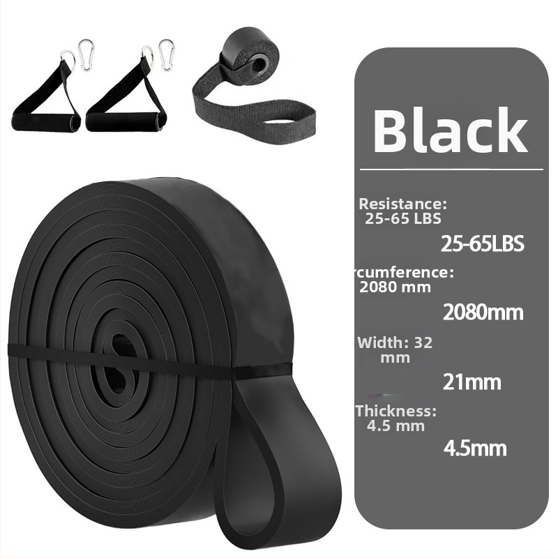 Elastinė pasipriešinimo juosta jėgos treniruotėms ir tempimui – Fanchi