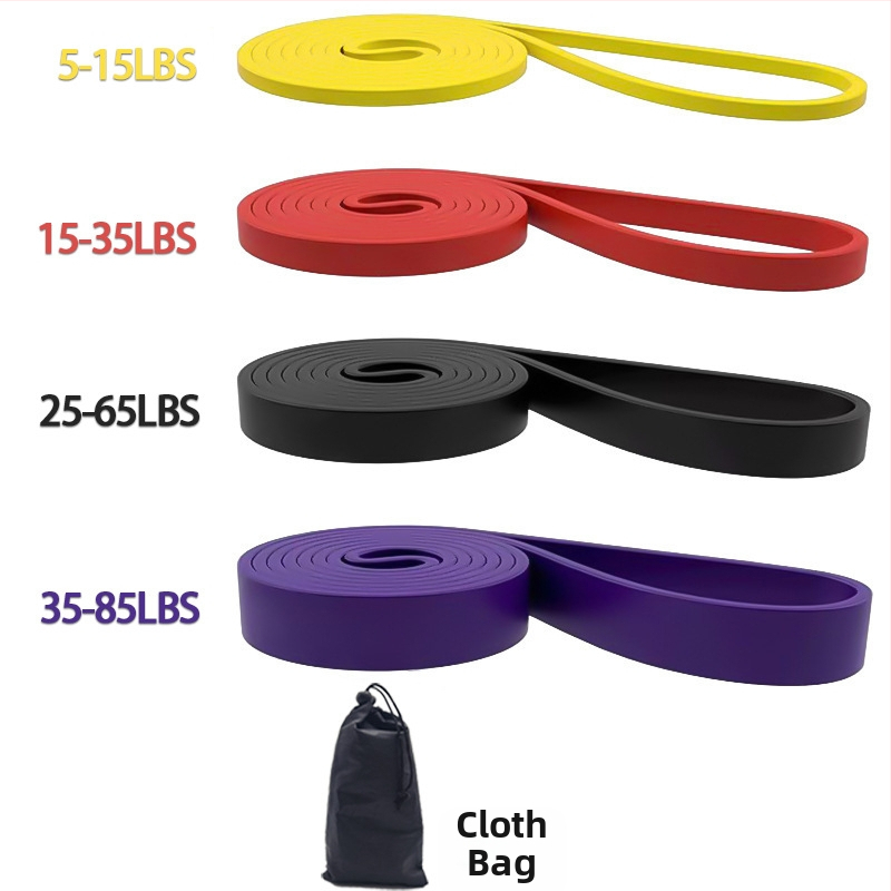 Elastinė pasipriešinimo juosta jėgos treniruotėms ir tempimui – Fanchi