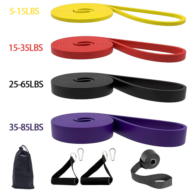 Elastinė pasipriešinimo juosta jėgos treniruotėms ir tempimui – Fanchi