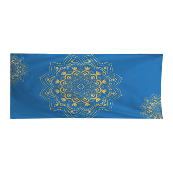 Mikropluošto sporto jogos rankšluostis, 280 g, pritaikomas su logotipu, logotipo spauda galimas, greitas džiūvimas, lengvas, drėgmės sugėrimas