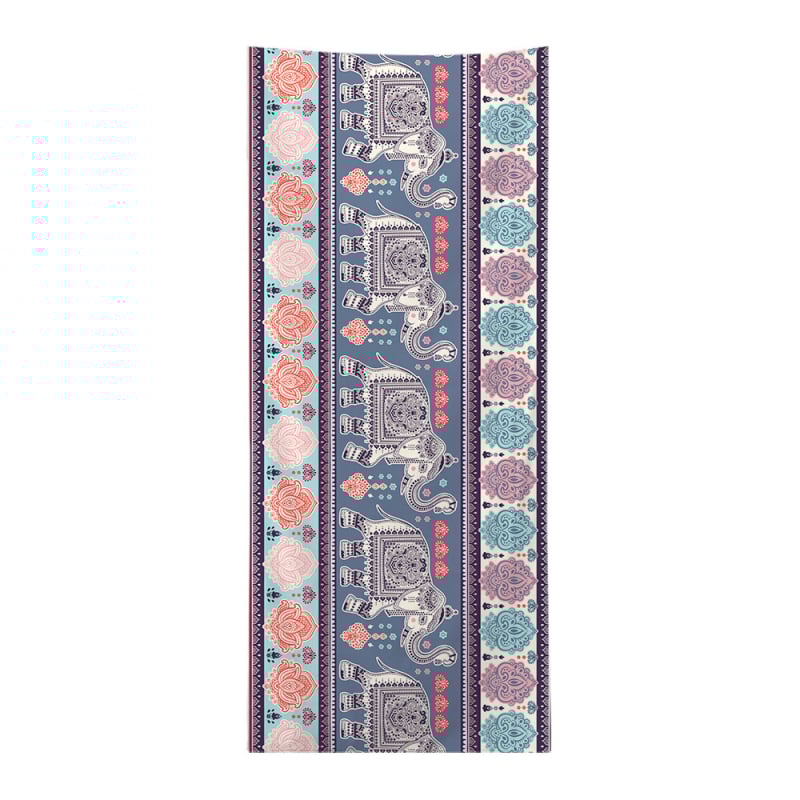 Mikropluošto sporto jogos rankšluostis, 280 g, pritaikomas su logotipu, logotipo spauda galimas, greitas džiūvimas, lengvas, drėgmės sugėrimas