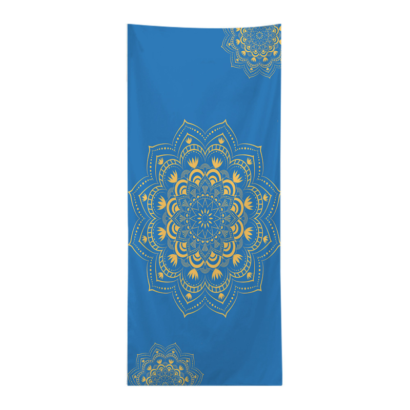 Mikropluošto sporto jogos rankšluostis, 280 g, pritaikomas su logotipu, logotipo spauda galimas, greitas džiūvimas, lengvas, drėgmės sugėrimas