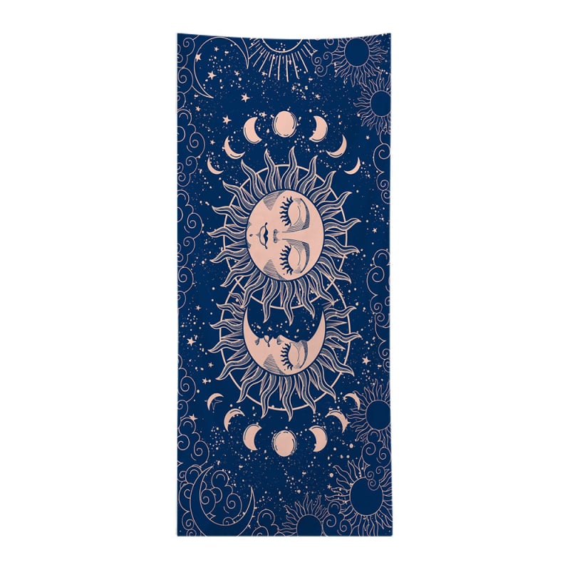 Mikropluošto sporto jogos rankšluostis, 280 g, pritaikomas su logotipu, logotipo spauda galimas, greitas džiūvimas, lengvas, drėgmės sugėrimas