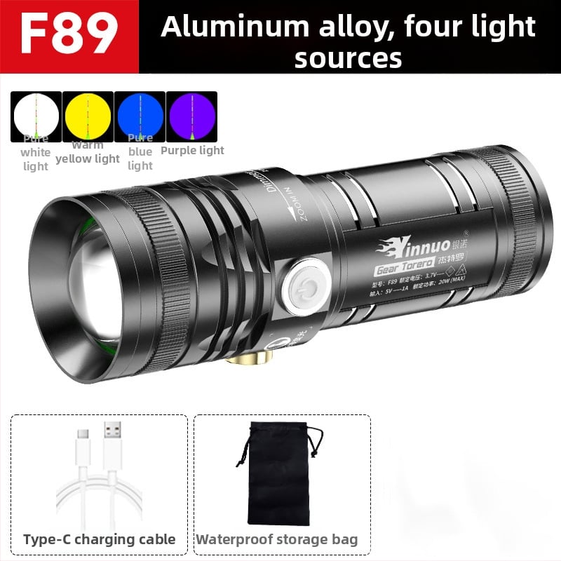 Yinnuo επαναφορτιζόμενος LED λαμπτήρας νυχτερινού ψαρέματος