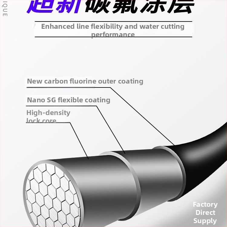 Glavna ribolovna linija — najlon nit, iznimno meka i jaka