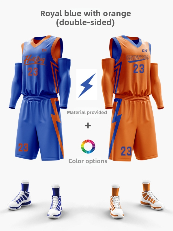 Korvpalliriietuse komplekt kahepoolsest digitaalsest trükist, unisex, suvi, varrukateta, V-kaelus, kiire kuivamine, hingav