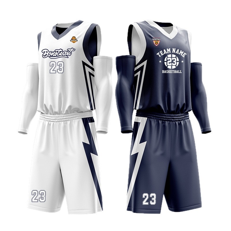 Korvpalliriietuse komplekt kahepoolsest digitaalsest trükist, unisex, suvi, varrukateta, V-kaelus, kiire kuivamine, hingav