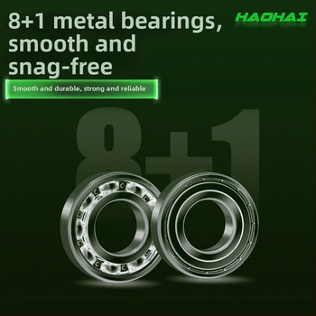 Guangwei sukimą ritė, 8+1 guolių, priekinis stabdys, metalinė spole