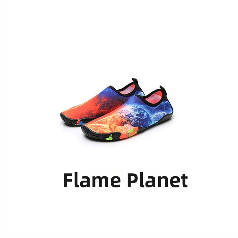 Uniszex vízisport cipő strandhoz és vízi sportokra – csúszásmentes gumitalp, Lycra Stretch felsőrész, belső mikro-szálas anyag, középmagas felső rész, varrott kivitel