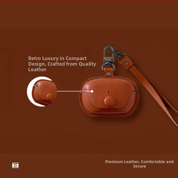 Θήκη προστασίας για Technics EAH-AZ100 Bluetooth ακουστικά | Τεχνητό δέρμα | Χειροποίητο | Γενικό στυλ