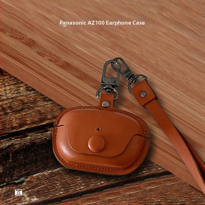 Θήκη προστασίας για Technics EAH-AZ100 Bluetooth ακουστικά | Τεχνητό δέρμα | Χειροποίητο | Γενικό στυλ