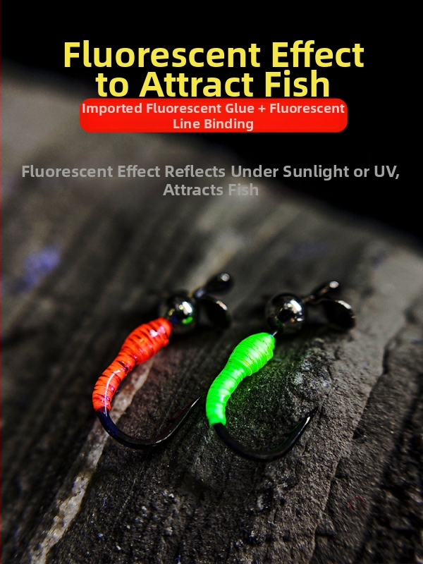 Xiaoqi family flies Viengubas kabliukas Nr 16, 100 vnt dėžutėje