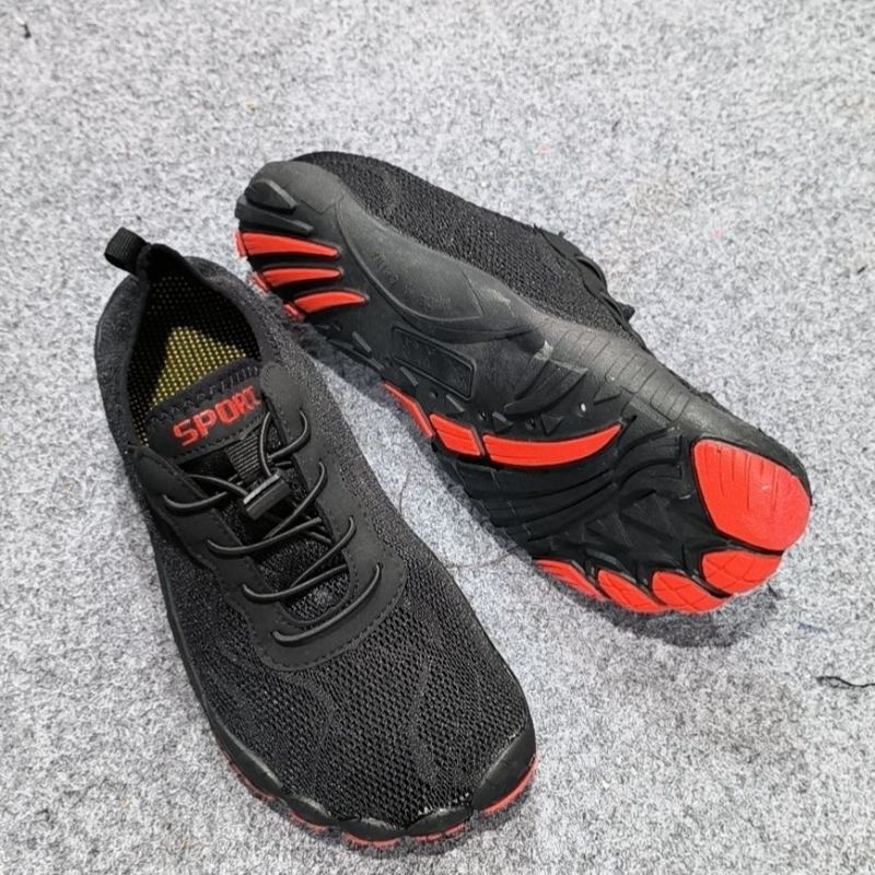 Vízi cipő — Gyorsan száradó, csúszásmentes, lélegző felső rész, elasztikus textil felsőrész, vulkanizált talp