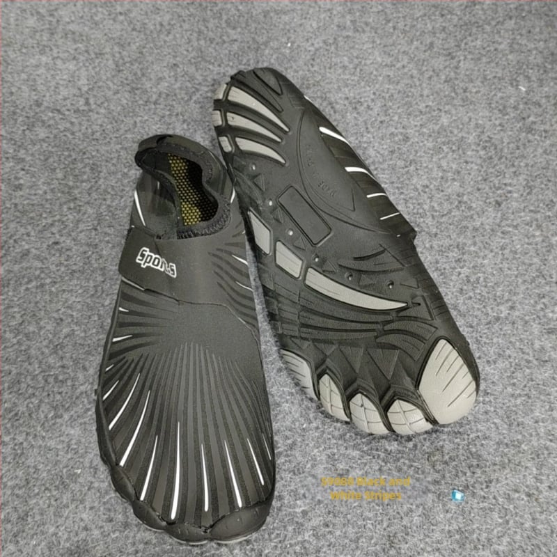 Vízi cipő — Gyorsan száradó, csúszásmentes, lélegző felső rész, elasztikus textil felsőrész, vulkanizált talp