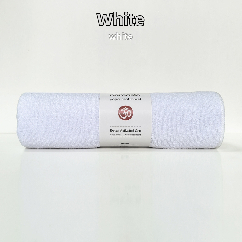 Joga kilimėlio rankšluostis – neslidus, sugeria prakaitą, greitai džiūsta, galima skalbti mašinoje