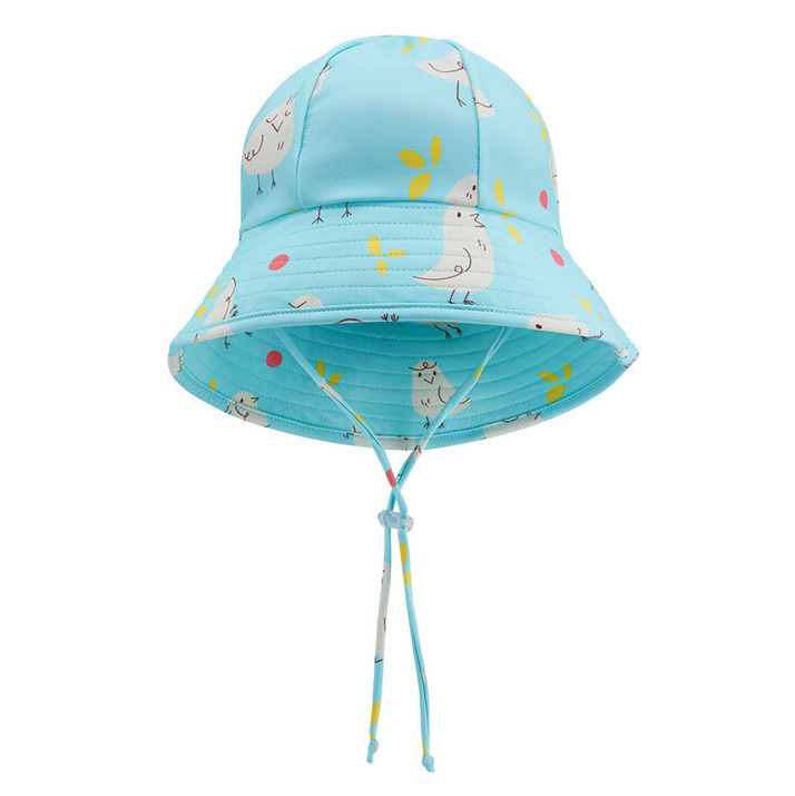 Dječja okrugla sunčana kapa, brzo-sušena tkanina, motiv crtić, prikladna za plivanje i vodene sportove, brend E/yilang
