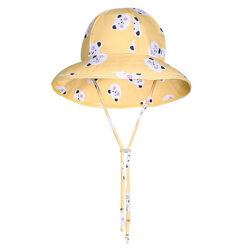 Dječja okrugla sunčana kapa, brzo-sušena tkanina, motiv crtić, prikladna za plivanje i vodene sportove, brend E/yilang