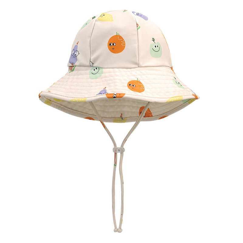 Dječja okrugla sunčana kapa, brzo-sušena tkanina, motiv crtić, prikladna za plivanje i vodene sportove, brend E/yilang
