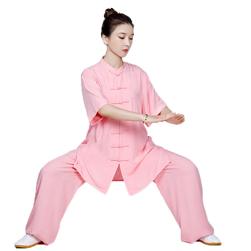 Muško Taijiquan trening odijelo — konopno platno s vinilonom, podstava od konoplje i poliester 71-80%