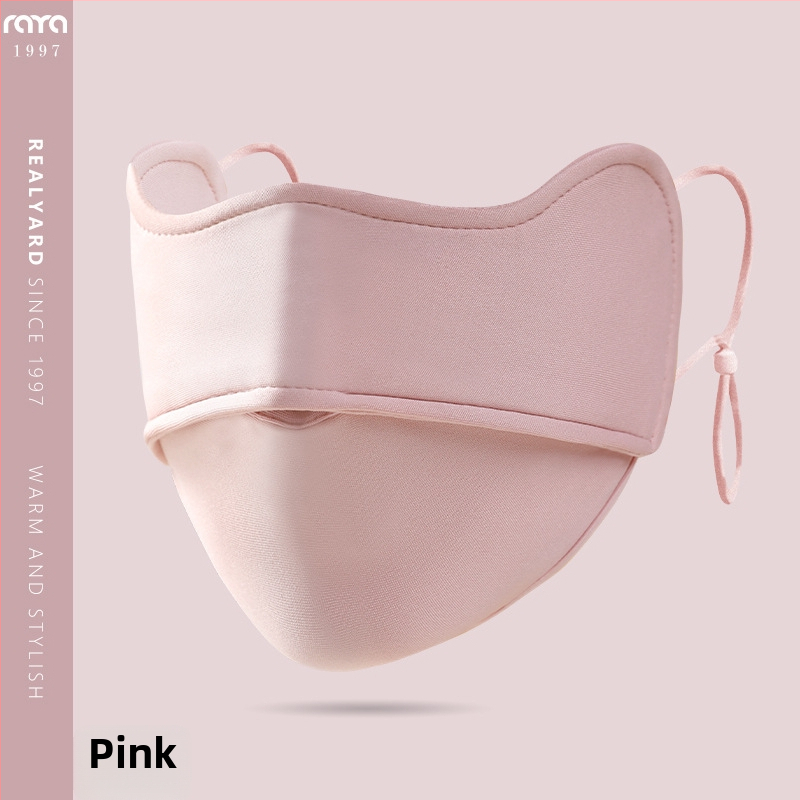 Zimná cyklistická maska, bavlnená, unisex, s vyšitým logom, prachotesná