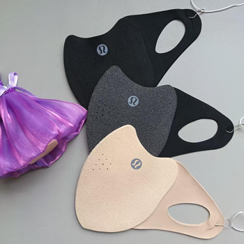 Lulu meleg maszk őszre és télre, Derong anyag, fülhurok, porálló, monokróm, uniszex