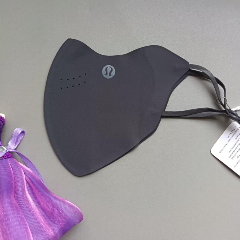 Lulu meleg maszk őszre és télre, Derong anyag, fülhurok, porálló, monokróm, uniszex